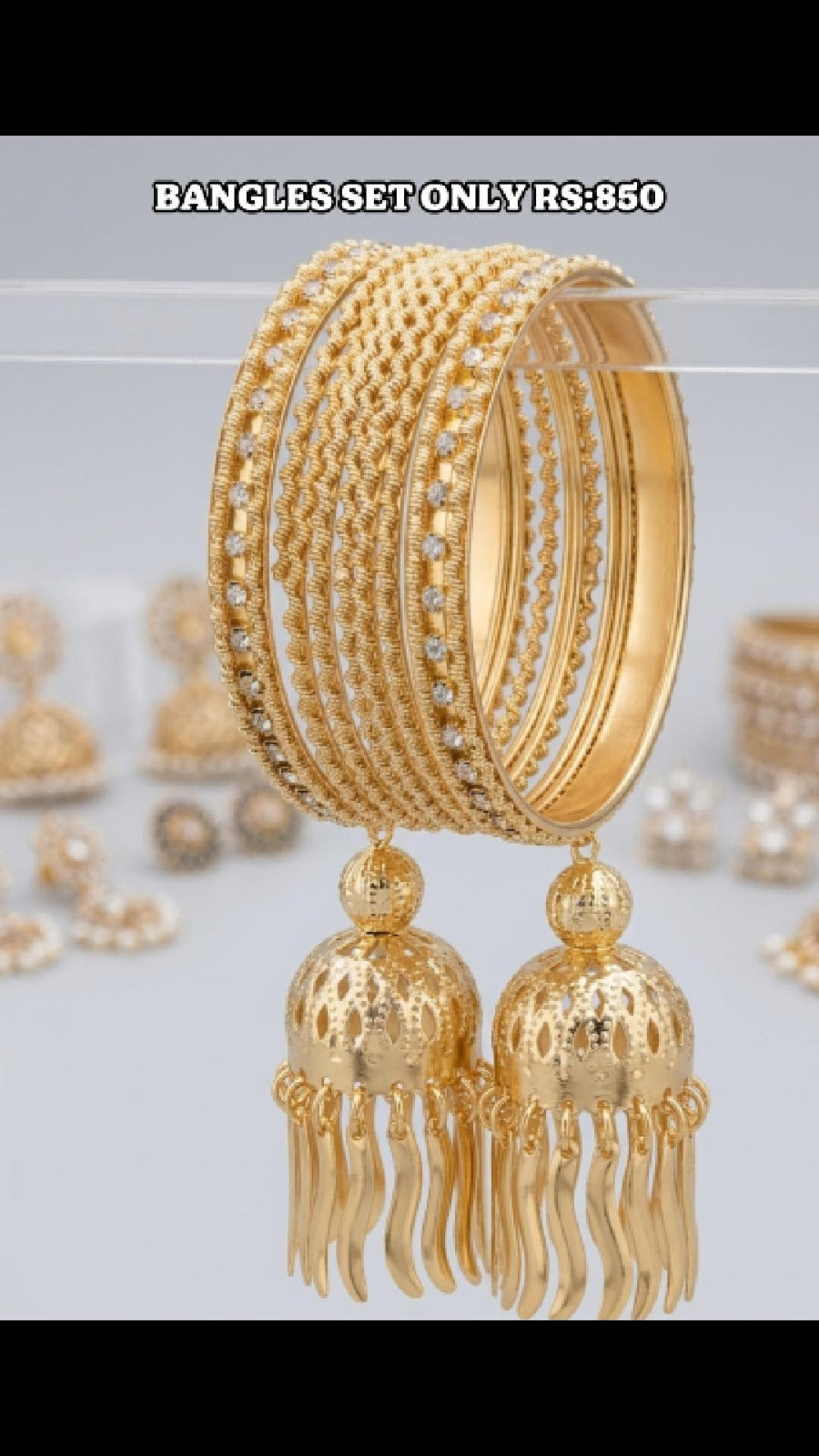 Bangles Set – Silver & Golden