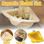 Magnetic Kitchen Sink Corner Strainer