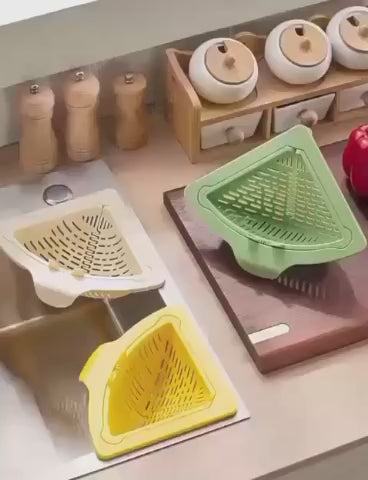 Magnetic Kitchen Sink Corner Strainer