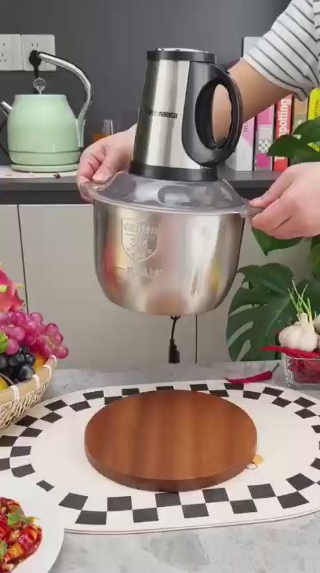 Electric Food Chopper – Chop, Mince &amp; Grind in Seconds
